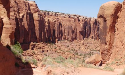 Exciting off road drive Canyonlands