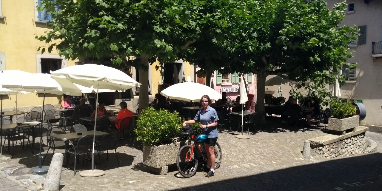 Cycle from Aproz to Sallion