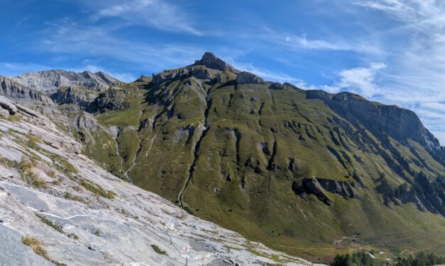 Rambert Hut from Ovronnaz